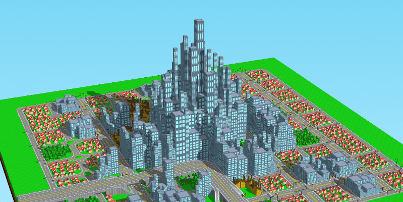 Screenshot of square cities